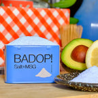 A tin of BADOP!, Kenji López-Alt's collaboration salt and MSG product