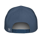 Rope cap, blue, back
