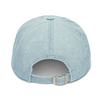 Denim hat, light blue, back