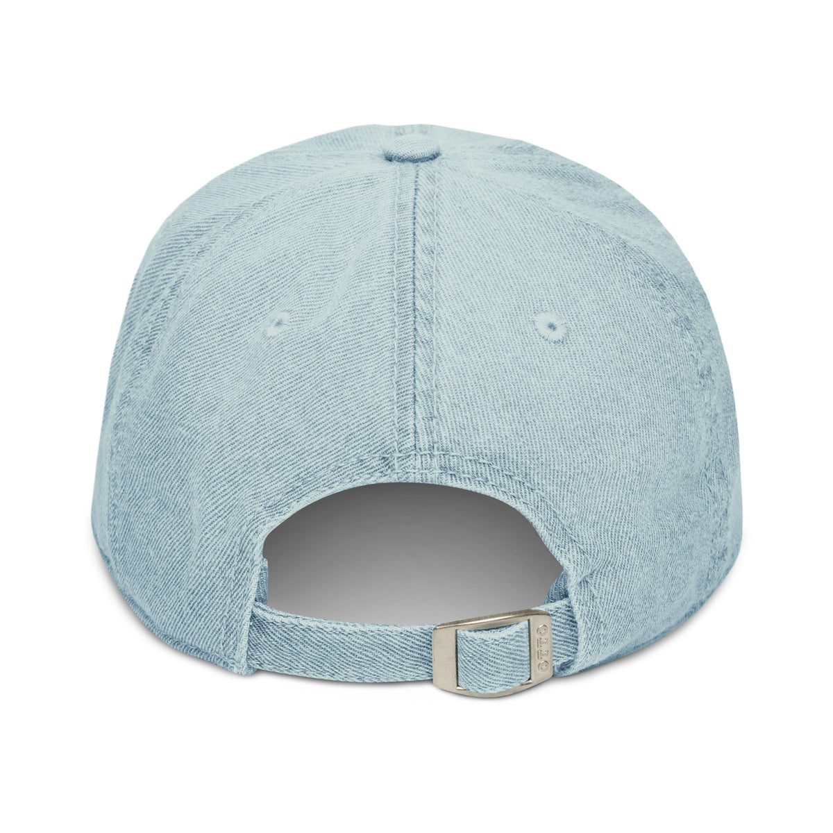 Denim hat, light blue, back
