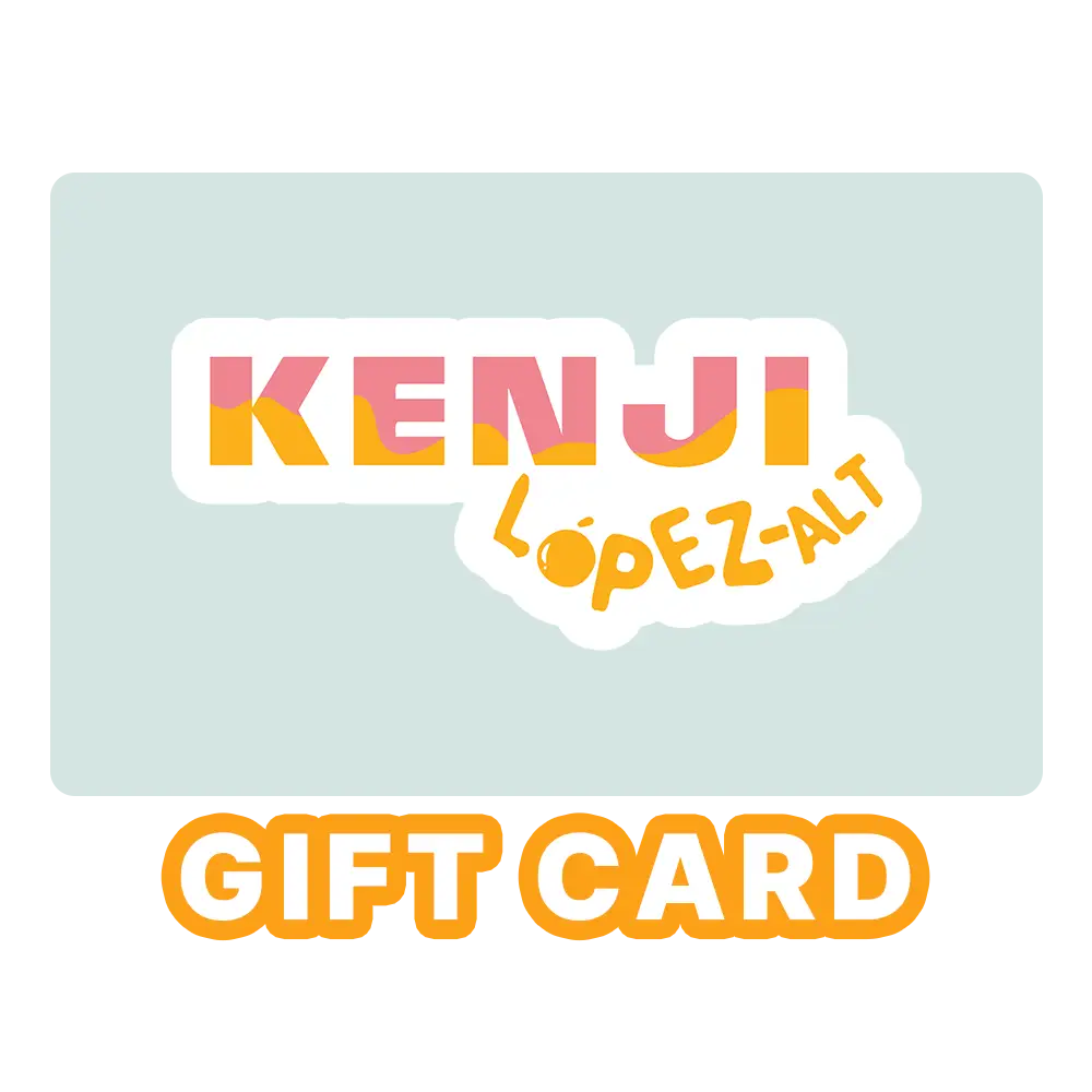 Kenji López-Alt merch gift card