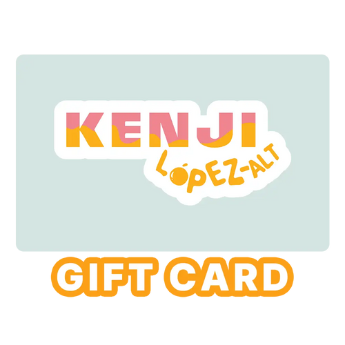 Kenji López-Alt merch gift card