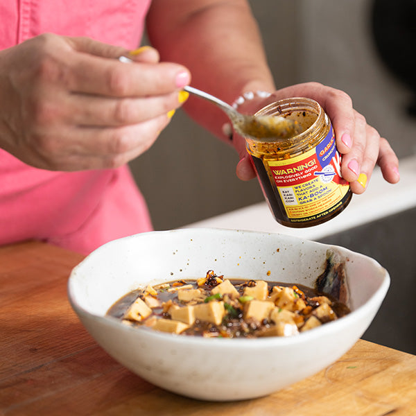 Kenji López-Alt cooks with Kari Kari chili crisp