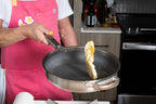 Kenji López-Alt uses his Our Place Titanium Pro Pans to cook fried eggs