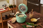 Our Place rice cooker in the Kenji López-Alt green