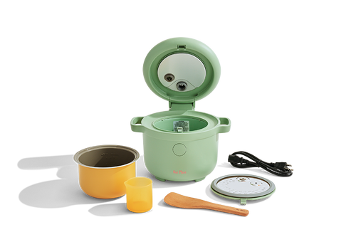 Kenji López-Alt X Our Place rice cooker in Kenji's pistachio color