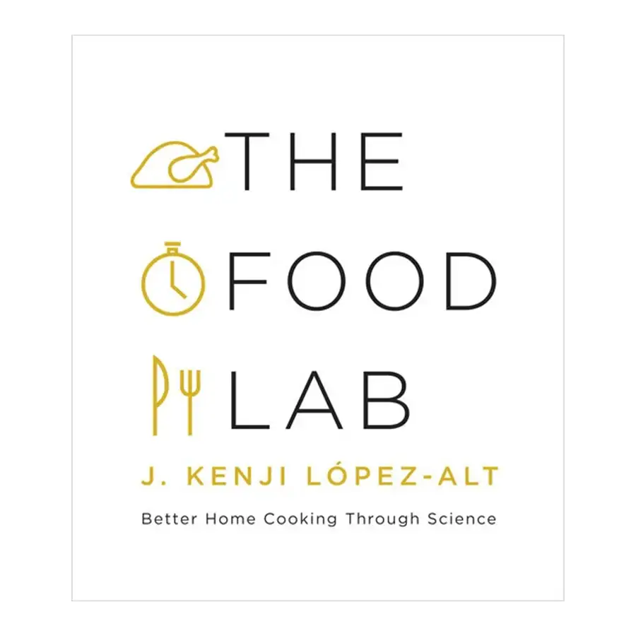 Cover of Kenji López-Alt's cookbook The Food Lab