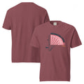 T-shirt, brick, front and back, "Onion Math" print on the front, no print on the back